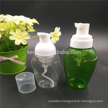 Plastic PET foam pump bottles